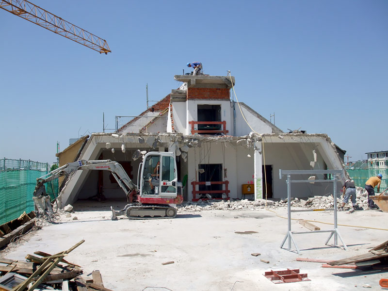 Nagy Rückbau Dachkonstruktion