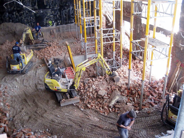 Konstruktiver Innenabbruch